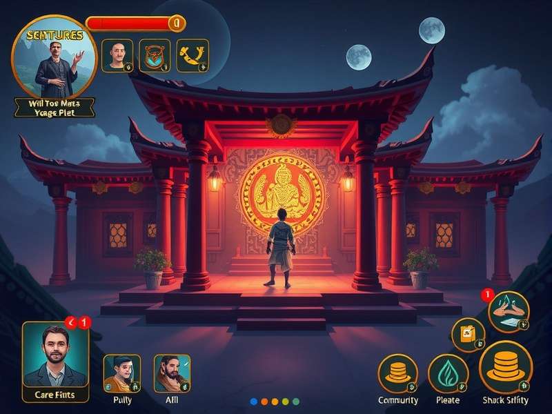 Spiritual Voyage Quest features showcase with multiple gameplay elements